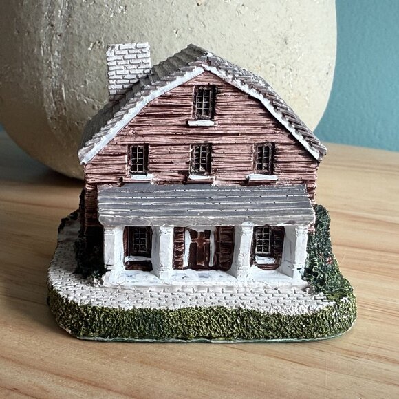 Set Of 3 American Dream Homes 1987 Posible Dreams LLC Miniature Houses - Picture 6 of 14